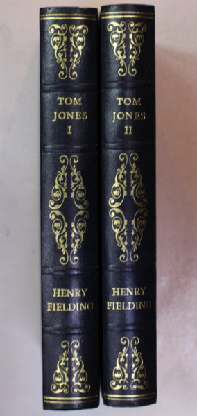 THE HISTORY OF TOM JONES by HENRY FIELDING , TWO  VOLUMES , ANII ' 70- ' 80