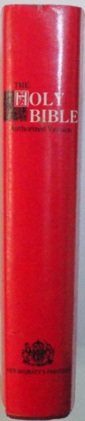 THE HOLY BIBLE  - AUTHORIZED VERSION , 1986