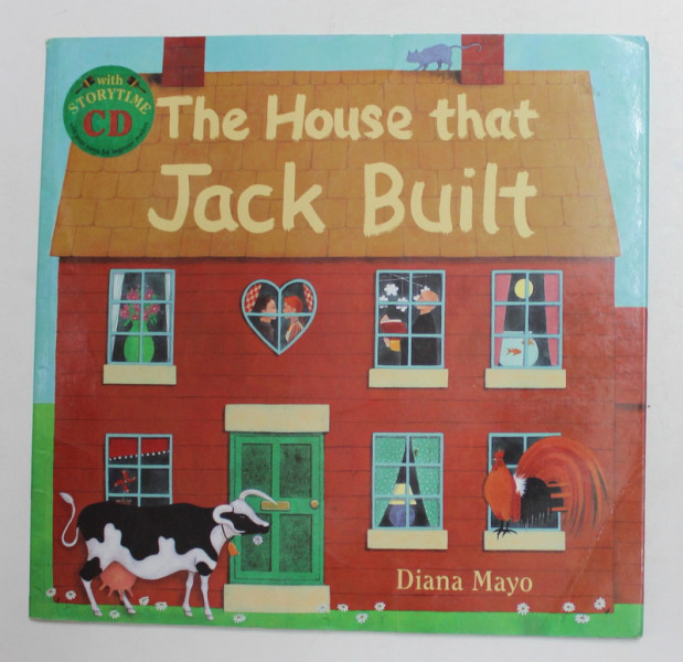 THE HOUSE THAT JACK BUILT by DIANA MAYO , 2008 , PREZINTA URME DE INDOIRE , CONTINE CD *