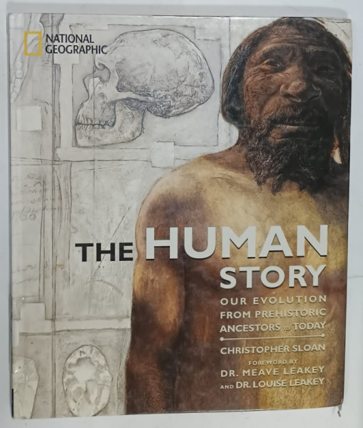 THE HUMAN STORY , OUR EVOLUTION FROM PREHISTORIC ANCESTORS to TODAY  by CHRISTOPHER  SLOAN  , 2004