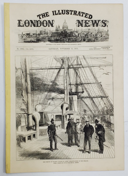 THE ILLUSTRATED LONDON NEWS , 12 NOVEMBER  , 1875