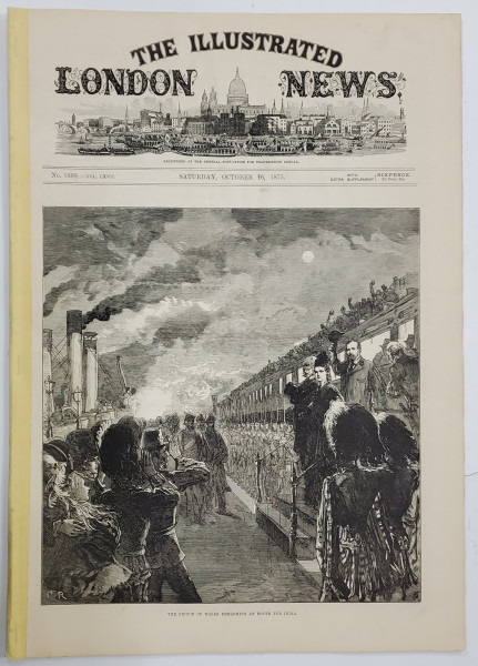 THE ILLUSTRATED LONDON NEWS , 16 OCTOBER  , 1875