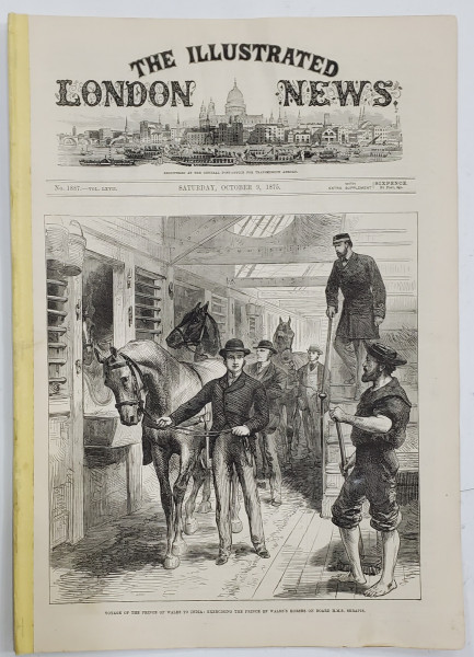 THE ILLUSTRATED LONDON NEWS , 9 OCTOBER  , 1875