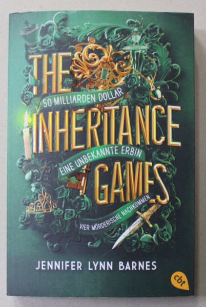 THE INHERITANCE GAMES von JENNIFER LYNN BARNES , EDITIE IN LIMBA GERMANA , 2022