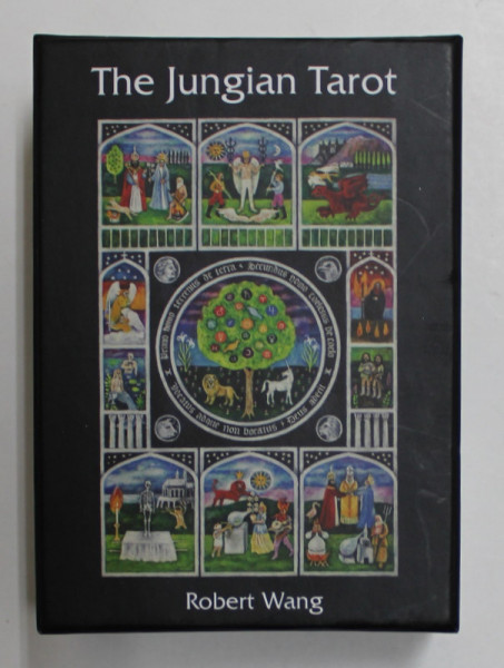 THE JUNGIAN TAROT by ROBERT WANG , 78 CARDS , 2018 , LIPSA CARTICICA CU INTERPRETARI *