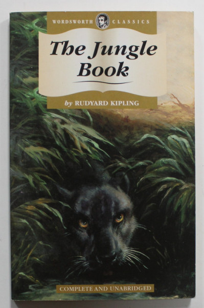 THE JUNGLE BOOK by RUDYARD KIPLING , 1993, COPERTA BROSATA ORIGINALA