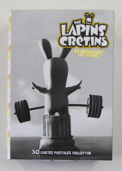 THE LAPINS CRETINS - 50 CARTES POSTALES COLLECTOR , 2014