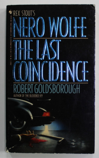 THE LAST COINCIDENCE by ROBERT GOLDSBOROUGH , 1990