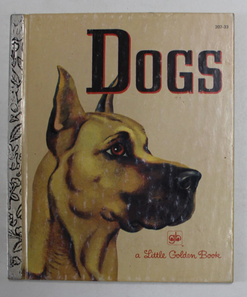 THE LITTLE GOLDEN BOOK OF DOGS  by NITA JONAS , pictures by TIBOR GERGELY , 1982