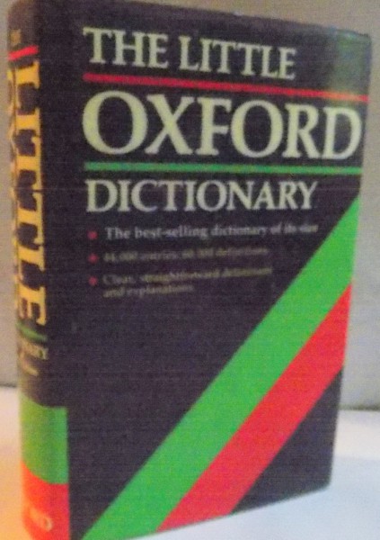 THE LITTLE OXFORD DICTIONARY , 1986