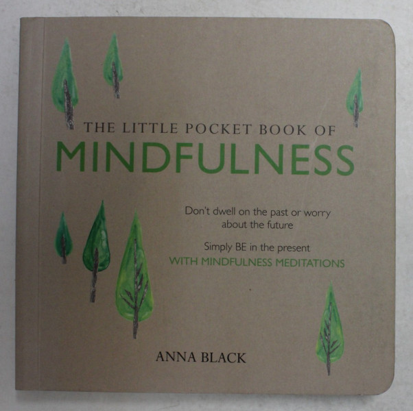 THE LITTLE POCKET BOOK OF MINDFULNESS by ANNA BLACK , 2015
