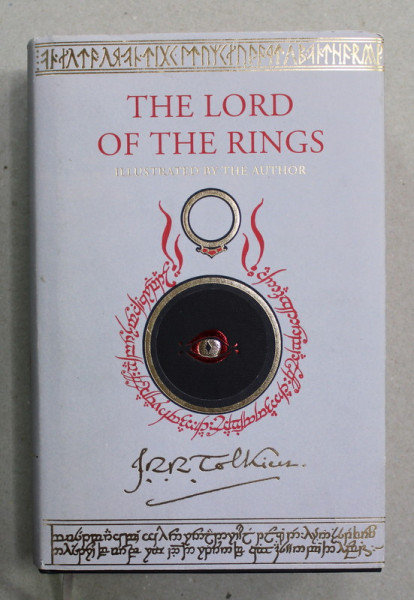 THE LORD OF THE RINGS by J.R.R. TOLKIEN , illustrated by the autor , 2021,  PREZINTA HALOURI DE APA *