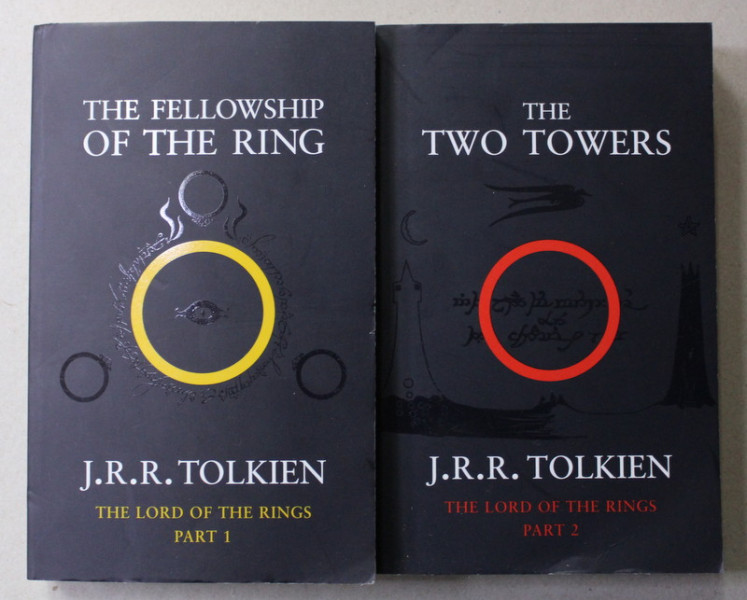 THE LORD OF THE RINGS , TWO VOLUMES by J.R.R. TOLKIEN , 2007