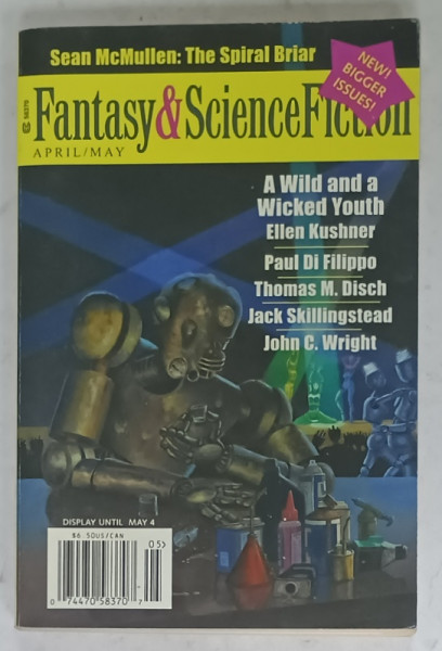 THE MAGAZINE OF FANTASY and SCIENCE FICTION , APRIL - MAY , 2009