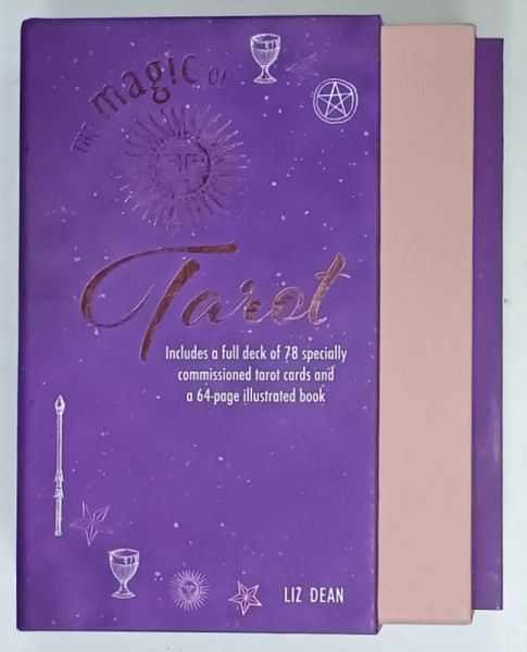 THE MAGIC OF TAROT by LIZ DEAN  , CUTIE CU 78 CARTOLINE SI GHID , 2019