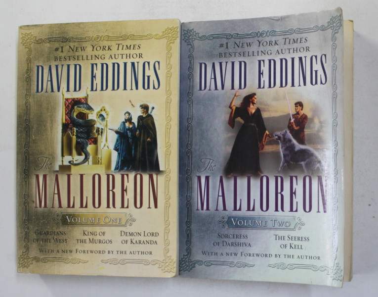 THE MALLOREON by DAVID EDDINGS , VOLUMELE I - II , 2005