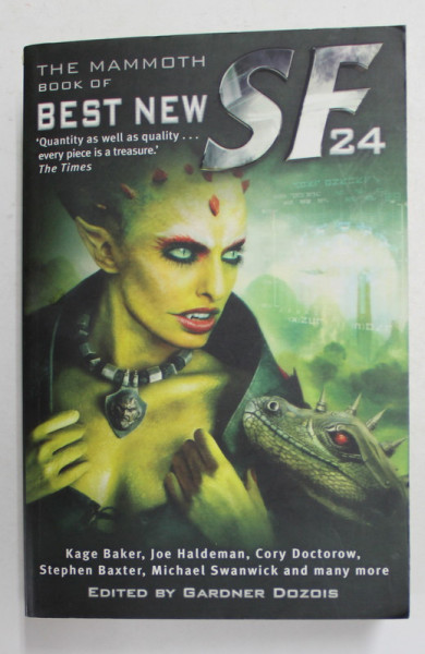 THE MAMMOTH BOOK OF BEST NEW SF 24 , edited by GARDNER DOZOIS , 2011