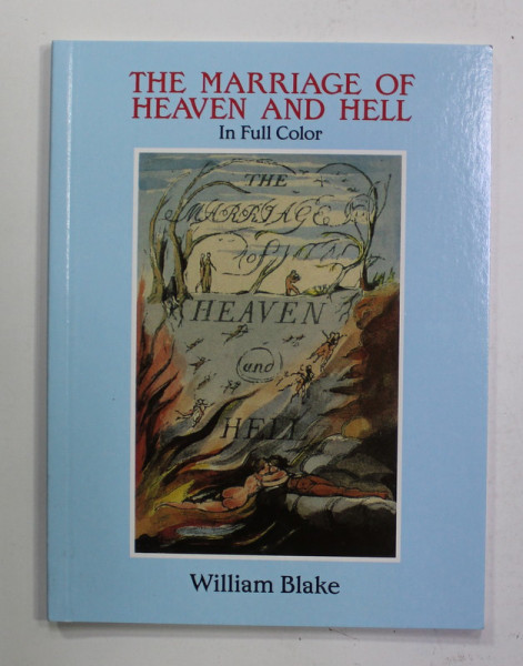 THE  MARRIAGE OF HEAVEN AND HELL - IN FULL COLOR by WILLIAM BLAKE , 1994