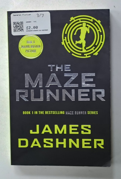 THE MAZE RUNNER by JAMES DASHNER , 2013