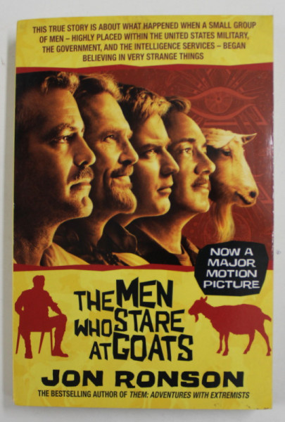 THE  MEN WHO STARE AT GOATS by JON RONSON , 2005