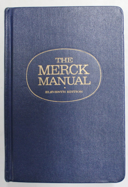 THE MERCK MANUAL OF DIAGNOSIS AND THERAPY by CHARLES E. LYGHT ...JOHN M. TRAPNELL , 1966