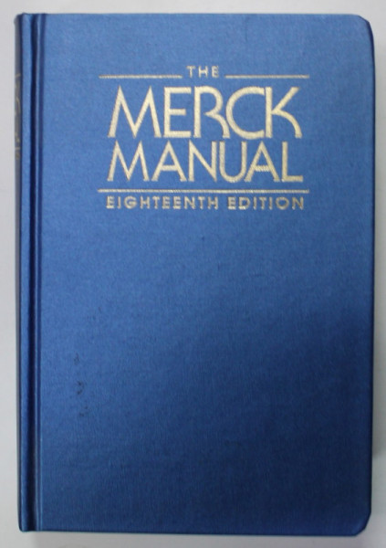 THE MERCK MANUAL OF DIAGNOSIS AND THERAPY by MARK H. BEERS ..MICHAEL BERKWITS , 2006