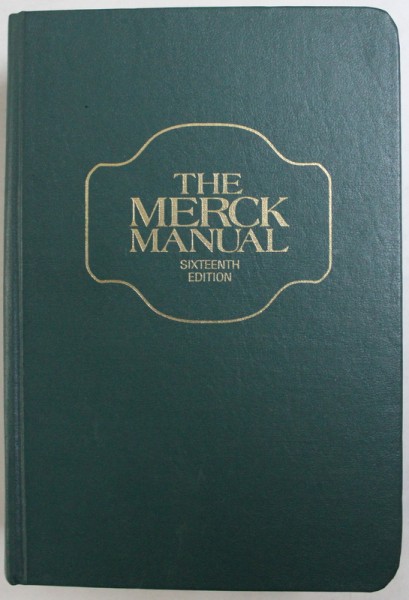 THE MERCK MANUAL OF DIAGNOSIS AND THERAPY by ROBERT BERKOW and ANDREW J. FLETCHER , 1992