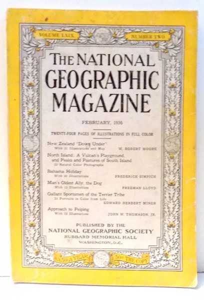 THE NATIONAL GEOGRAPHIC MAGAZINE , FEBRUARY 1936