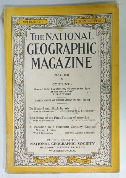 THE NATIONAL GEOGRAPHIC  MAGAZINE , NUMBER FIVE , MAY 1928