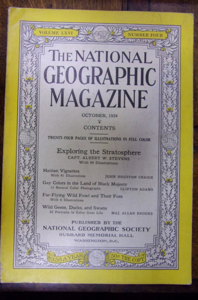 THE NATIONAL GEOGRAPHIC MAGAZINE OCTOBER 1934