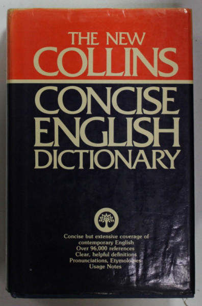 THE NEW COLLINS CONCISE ENGLISH DICTIONARY , editor WILLIAM T. McLEOD , 1984
