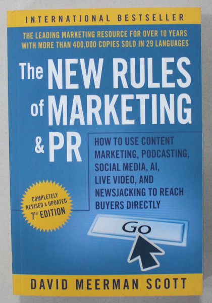 THE NEW RULES OF MARKETING AND PR by DAVID MEERMAN SCOTT , 2020