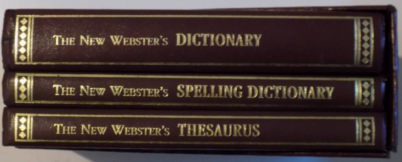 THE NEW WEBSTER'S DICTIONARY , VOL I -III , 1993