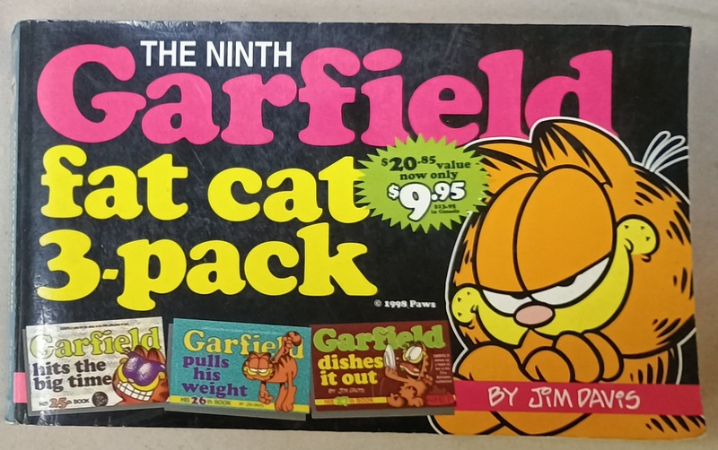 THE NINTH  GARFIELD FAT CAT 3 - PACK by JIM DAVIS , BENZI DESENATE , 1994