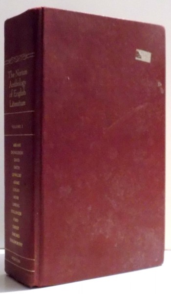 THE NORTON ANTHOLOGY OF ENGLISH LITERATURE , SIXTH EDITION , VOLUME 2 by M.H. ABRAMS , 1993