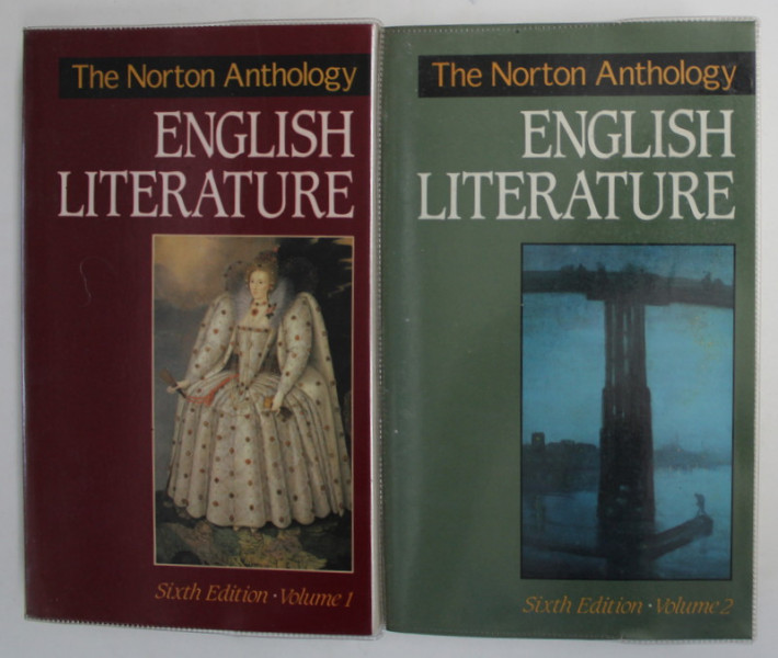 THE NORTON ANTHOLOGY OF ENGLISH LITERATURE , SIXTH EDITION , VOLUMES I - II by M. H. ABRAMS , 1993
