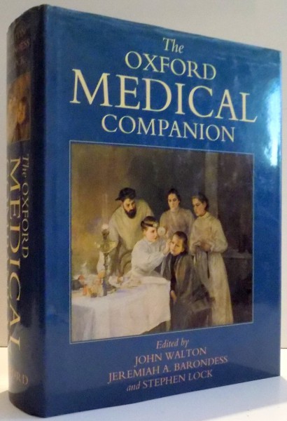 THE OXFORD MEDICAL COMPANION edited by JOHN WALTON...STEPHEN LOCK , 1994