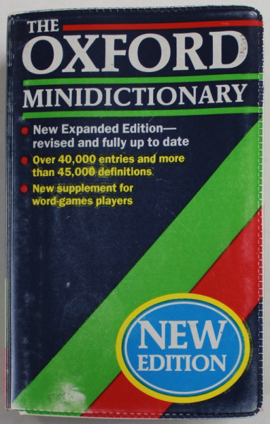 THE OXFORD MINIDICTIONARY , compiled by JOYCE M. HAWKINS , 1992
