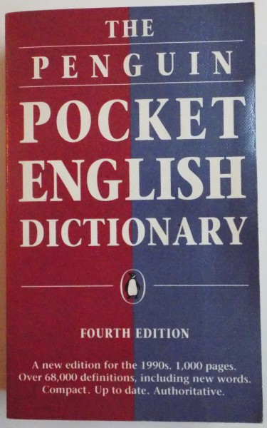 THE PENGUIN POCKET ENGLISH DICTIONARY , FOURTH EDITION , 1990