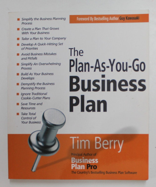 THE PLAN - AS - YOU - GO BUSINESS PLAN by TIM BERRY , 2008
