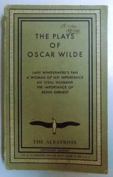 THE PLAYS OF OSCAR WILDE - LADY WINDERMERE ' S FAN , A WOMAN OF NO IMPORTANCE , AN IDEAL HUSBAND , THE IMPORTANCE OF BEING EARNEST