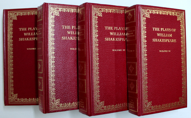 THE PLAYS OF WILLIAM SHAKESPEARE , VOL. I - IV