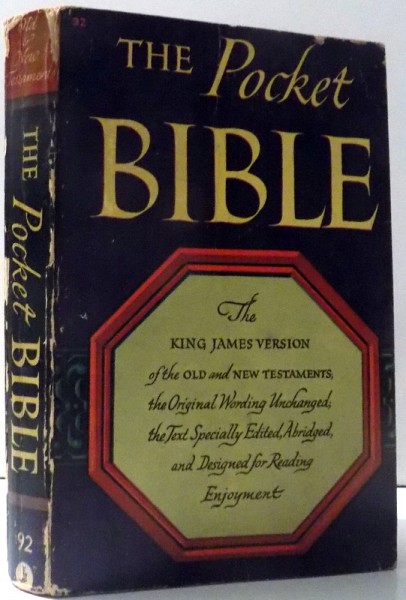THE POCKET BIBLE - THE KING JAMES VERSION , 1944