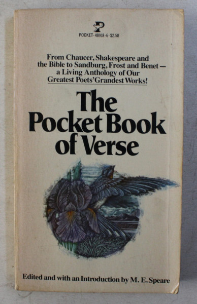 THE POCKET BOOK OF VERSE , 1968