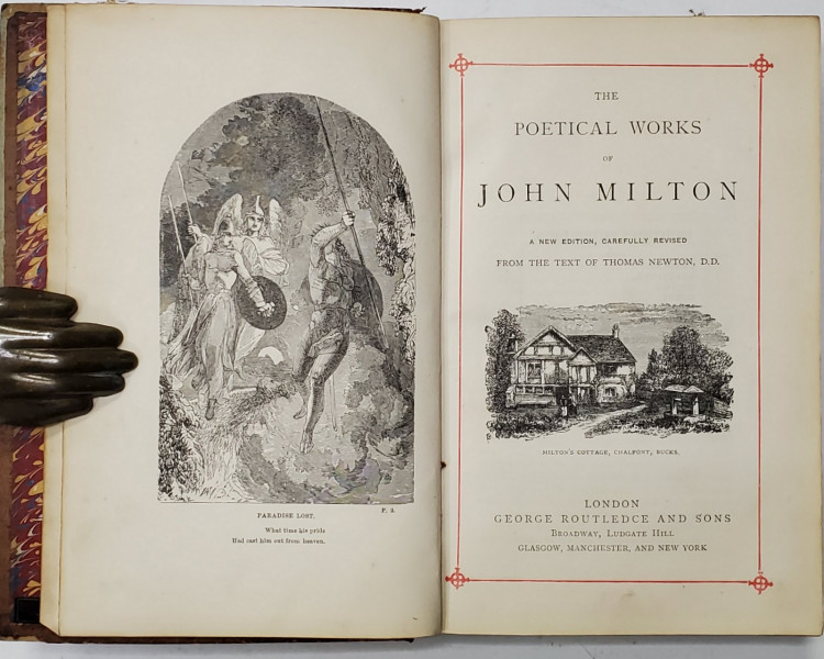 THE POETICAL WOKS OF JOHN MILTON , 1853