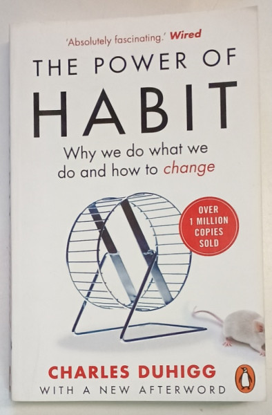 THE  POWER OF HABIT - WHY WE DO WHAT WE DO AND HOW TO CHANGE by CHARLES DUHIGG , 2022