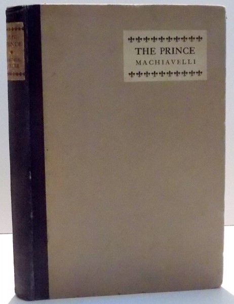 THE PRINCE by MACHIAVELLI , 1929