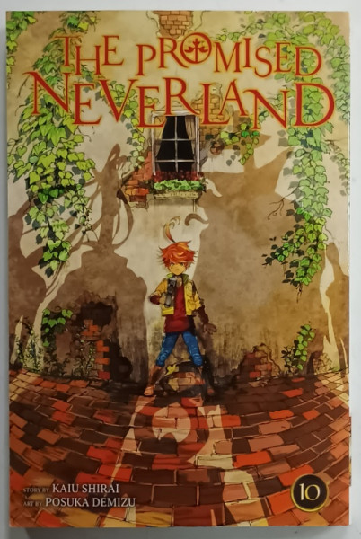 THE PROMISED NEVERLAND , no . 10 ,story by KAIU SHIRAI , art by POSUKA DEMIZU , BENZI DESENATE , 2020