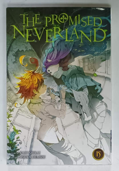 THE PROMISED NEVERLAND , story by KATU SHIRAI , art POSUKA DEMIZU , no. 15 , 2012 , BENZI DESENATE *