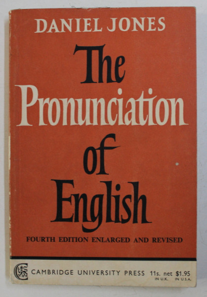 THE PRONUNCIATION OF ENGLISH by DANIEL JONES , 1966